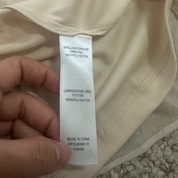 Adrianna Papell Elegant Cream One-Shoulder Dress size 18 new with tag - Picture 10 of 10